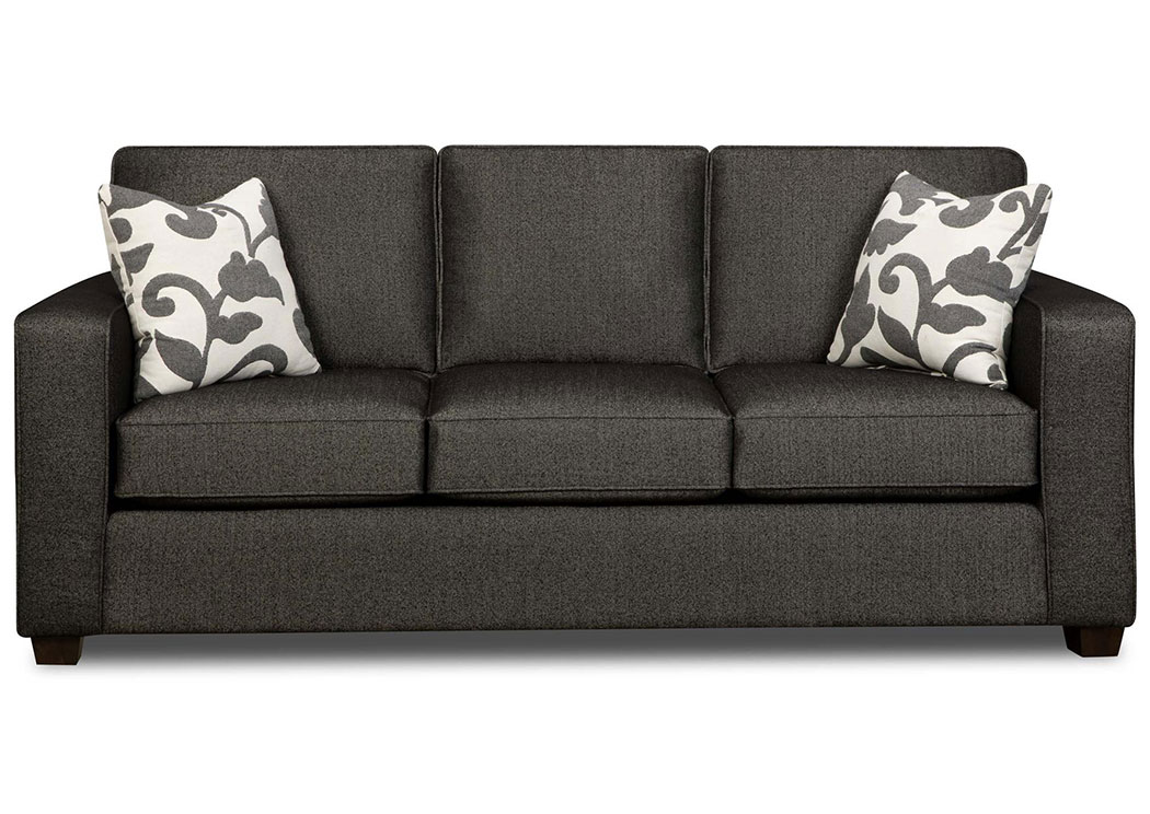 Talbot Onyx Black Sofa,Fusion