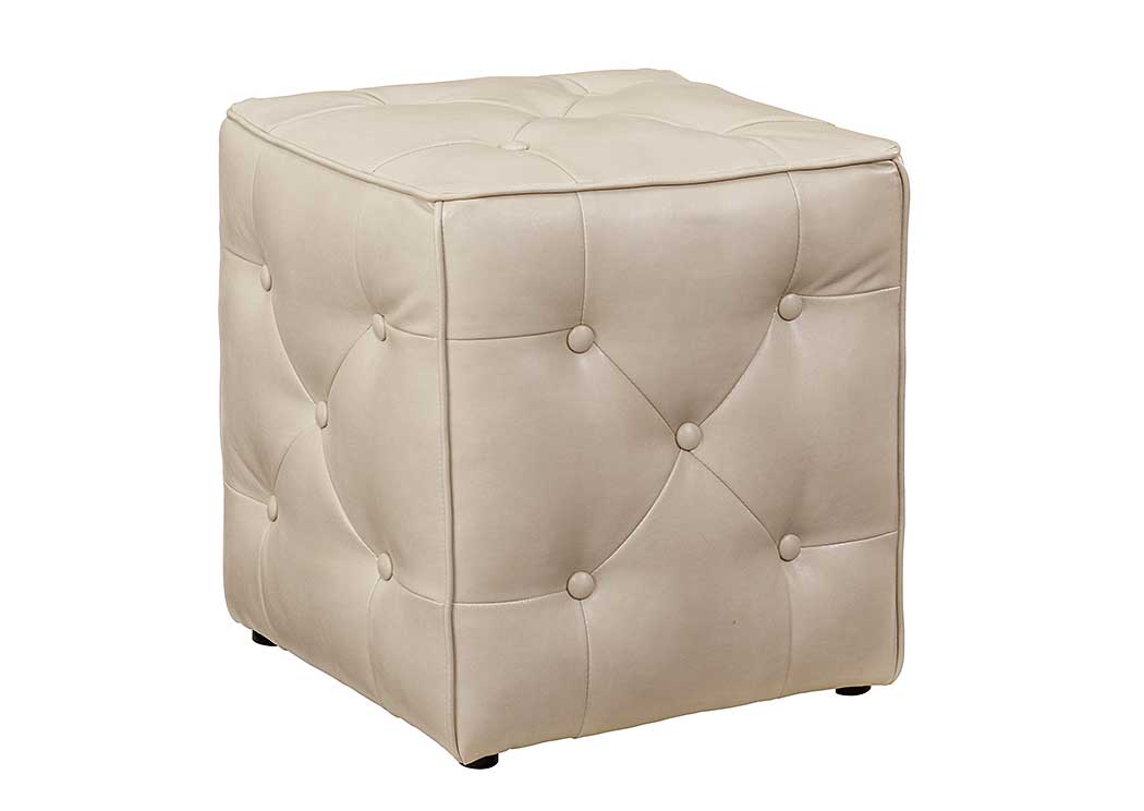 Jive Taupe Accent Ottoman,Ashley