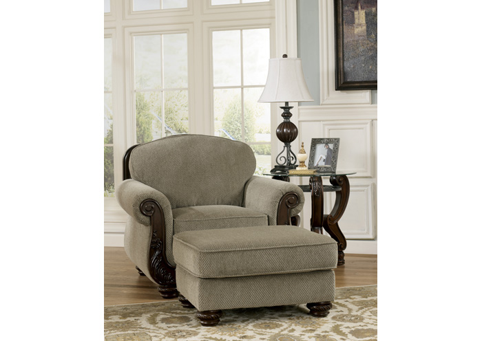 Martinsburg Meadow Ottoman,Ashley