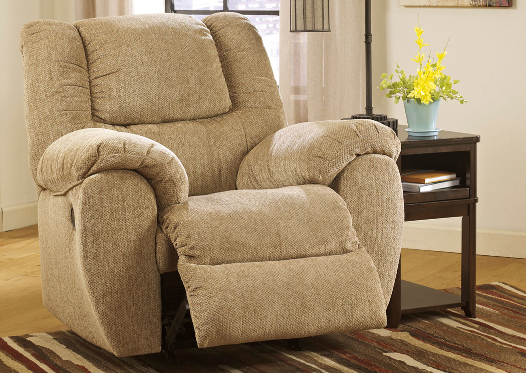 Yeldon Mocha Rocker Recliner,Ashley