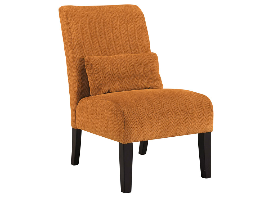 Annora Orange Accent Chair,Ashley