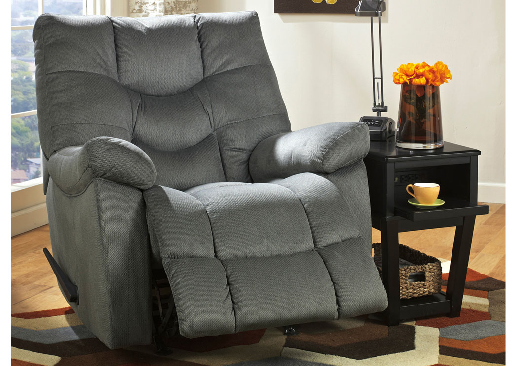 Landmark Stonewash Rocker Recliner,Ashley