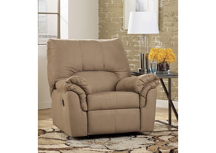 Benjamin Mocha Rocker Recliner,Ashley