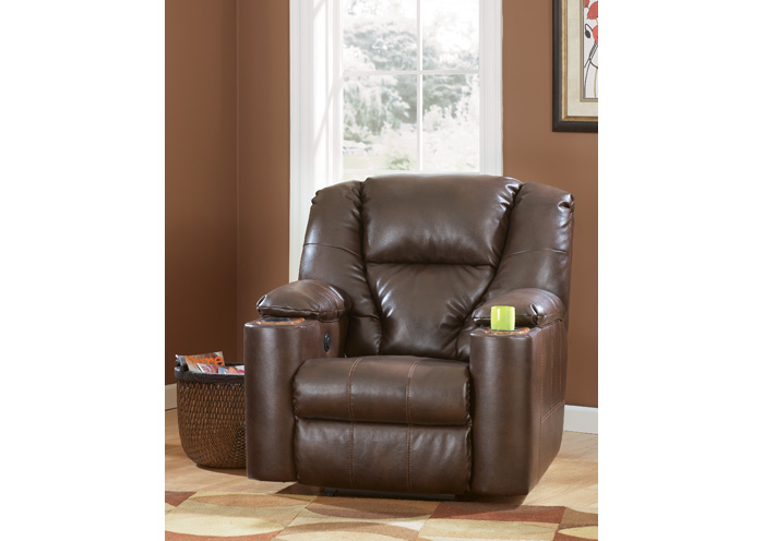 Paramount DuraBlend Brindle Zero Wall Recliner,Ashley