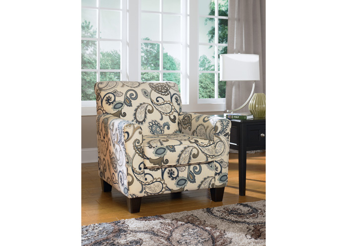 Yvette Steel Accent Chair,Ashley
