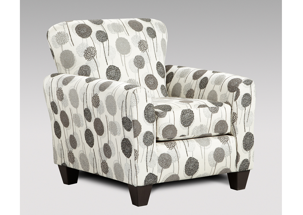 Elizabeth Ash White, Black & Gray Chair,Affordable