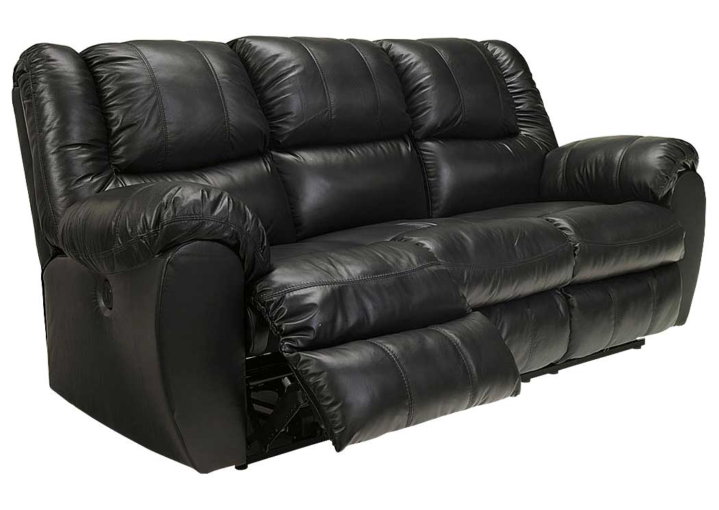McAdams Black Reclining Sofa,Ashley