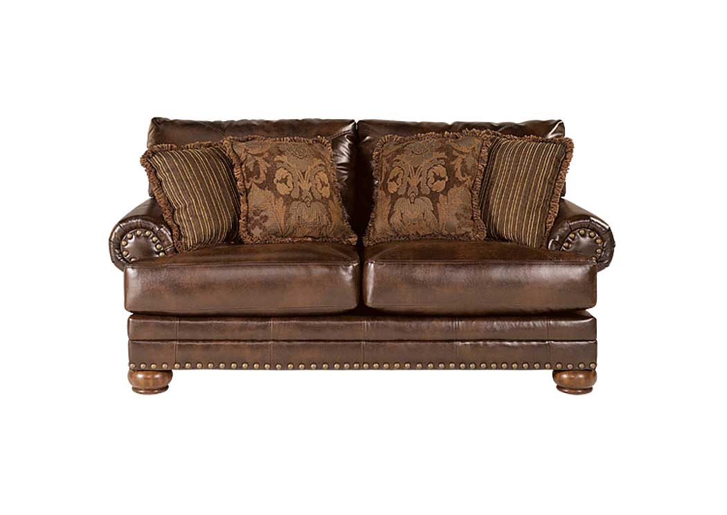 DuraBlend Antique Loveseat,Ashley