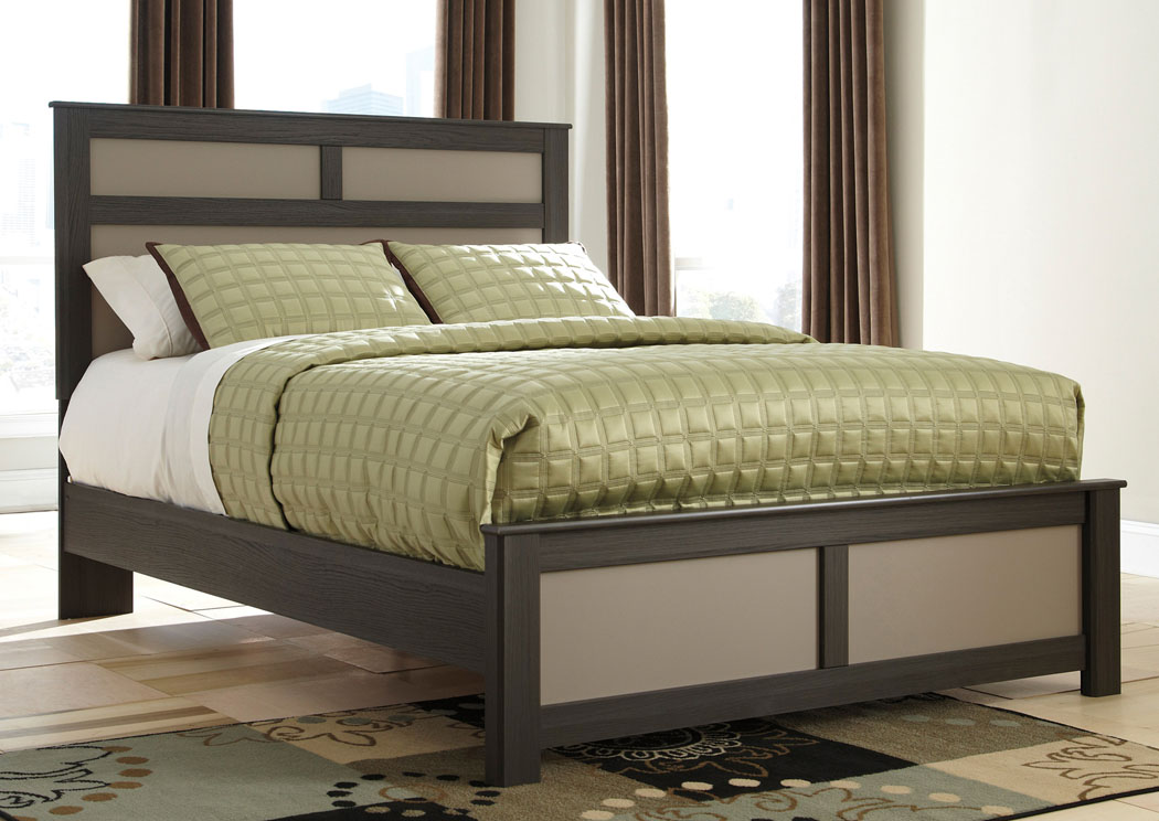 Wellatown Queen Panel Bed,Ashley