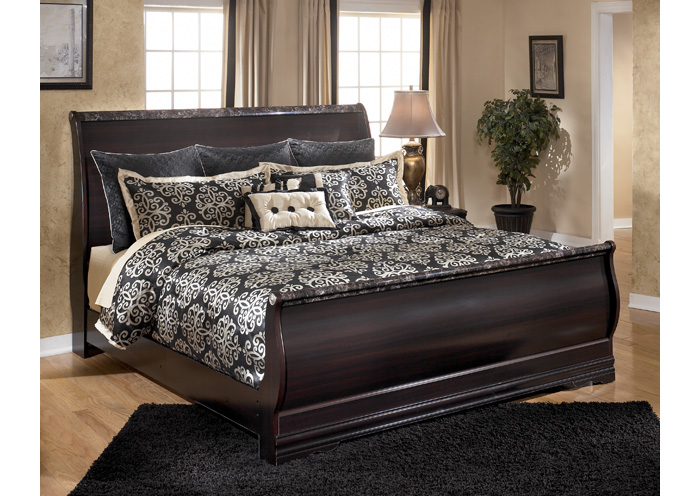 Esmarelda King Sleigh Bed,Ashley