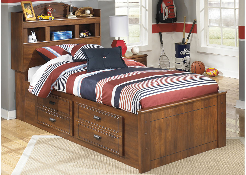 Barchan Twin Bookcase Bed w/ Storage,Ashley