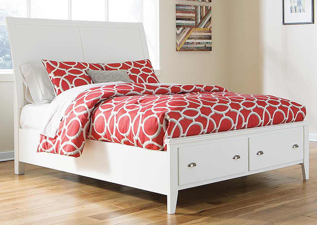 Langlor California King Storage Bed,Ashley