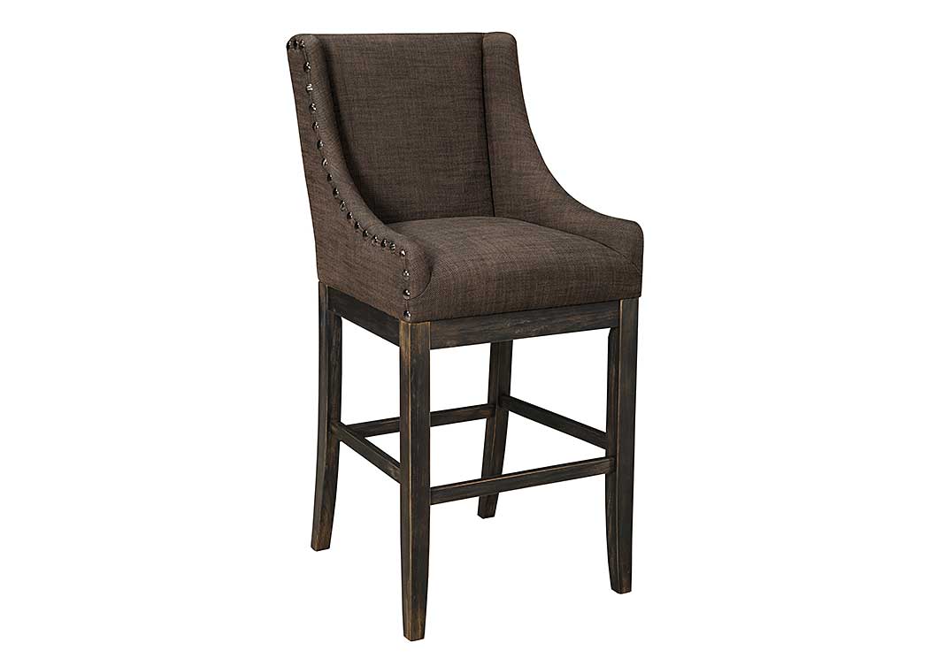 Moriann Tall Upholstered Barstool (Set of 2),Ashley