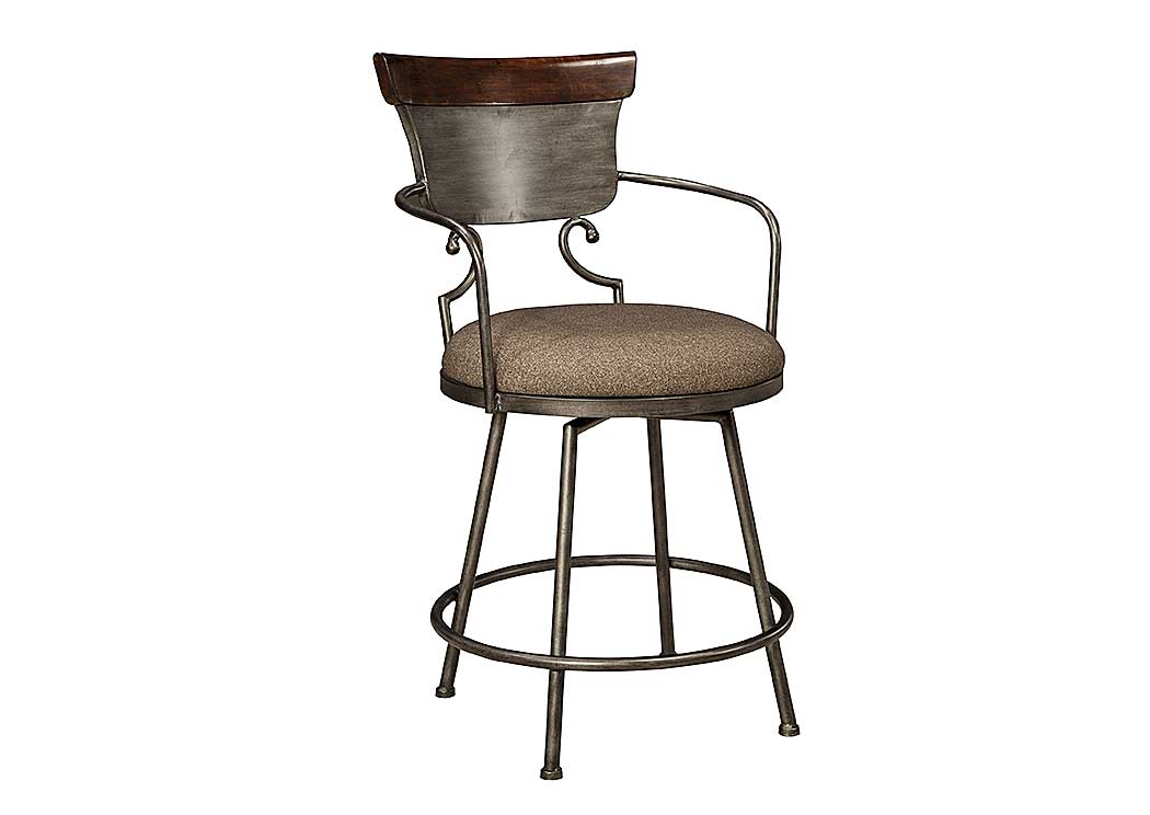 Moriann Upholstered Barstool,Ashley