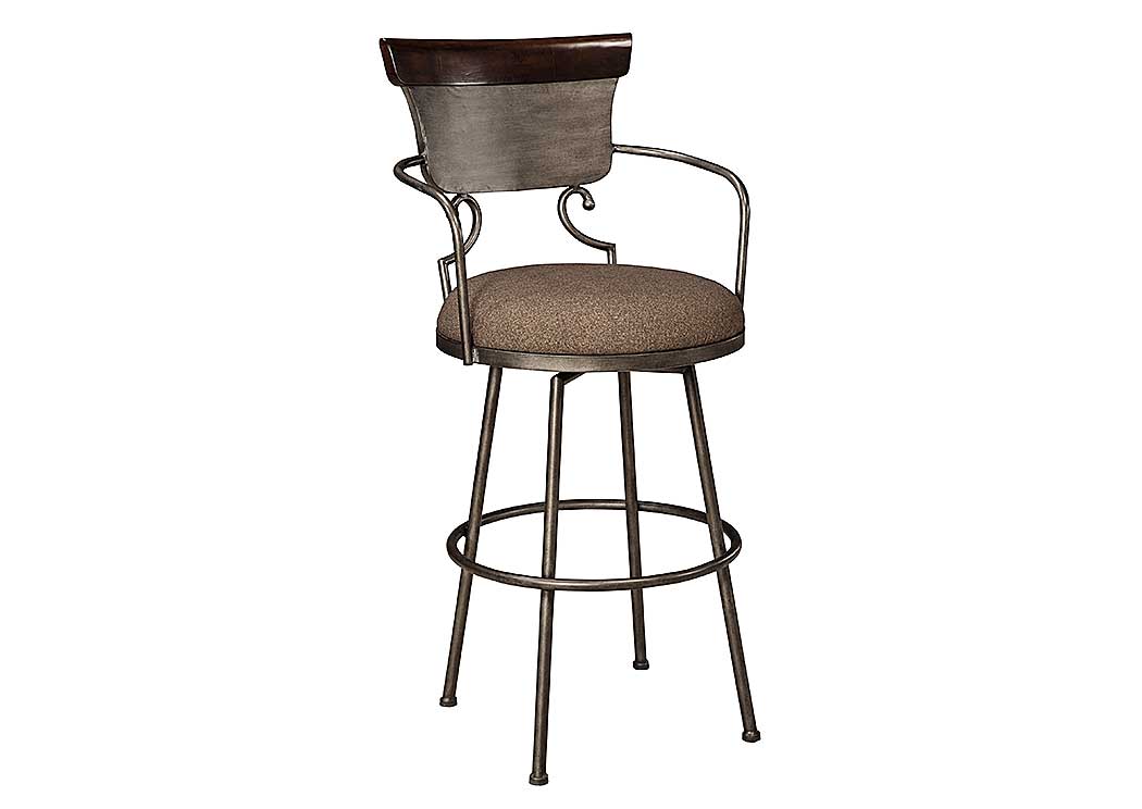 Moriann Tall Upholstered Barstool,Ashley