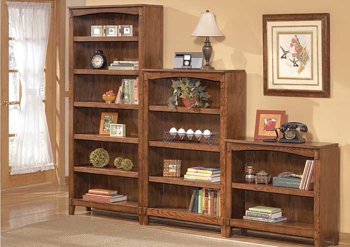 Cross Island Large Bookcase,Ashley