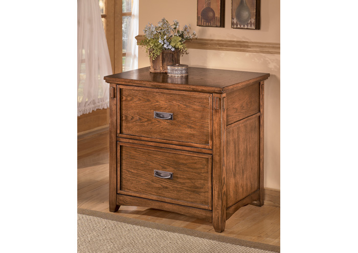 Cross Island Lateral File Cabinet,Ashley