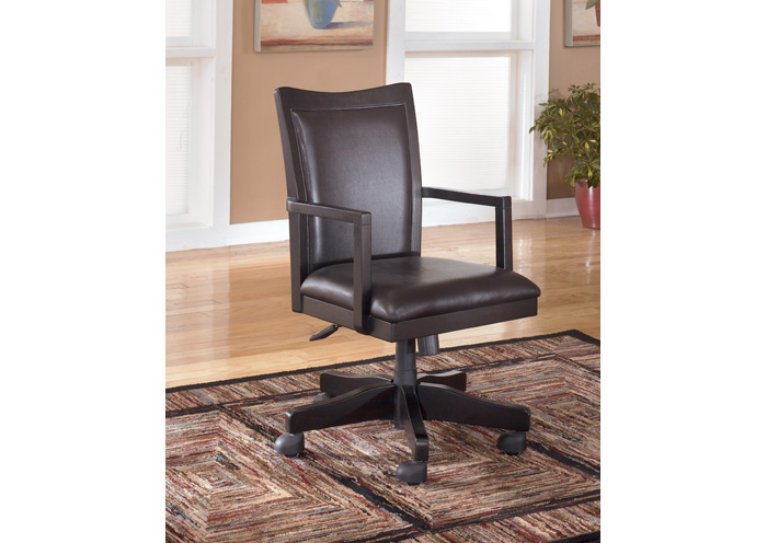 Carlyle Arm Chair w/ Swivel & Adjust Height,Ashley