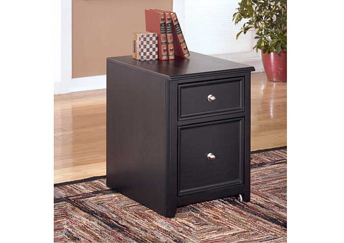 Carlyle 2 Drawer Mobile File Cabinet,Ashley