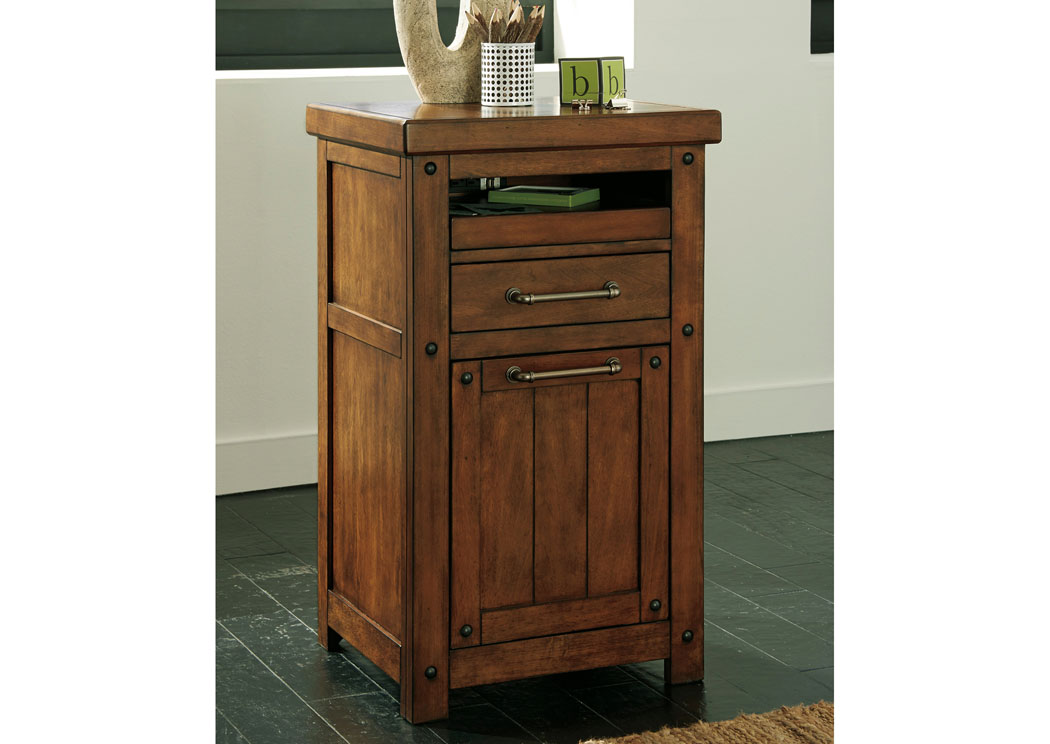 Shayneville Counter File Desk,Ashley