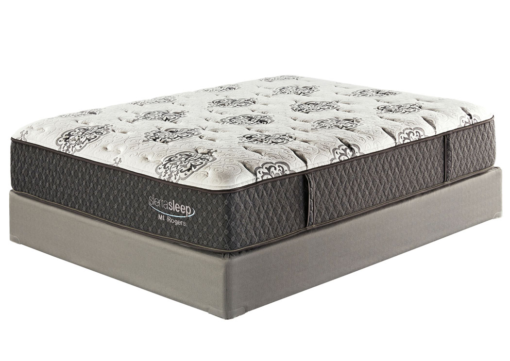 Mount Rogers Firm Queen Mattress w/ Foundation,Ashley