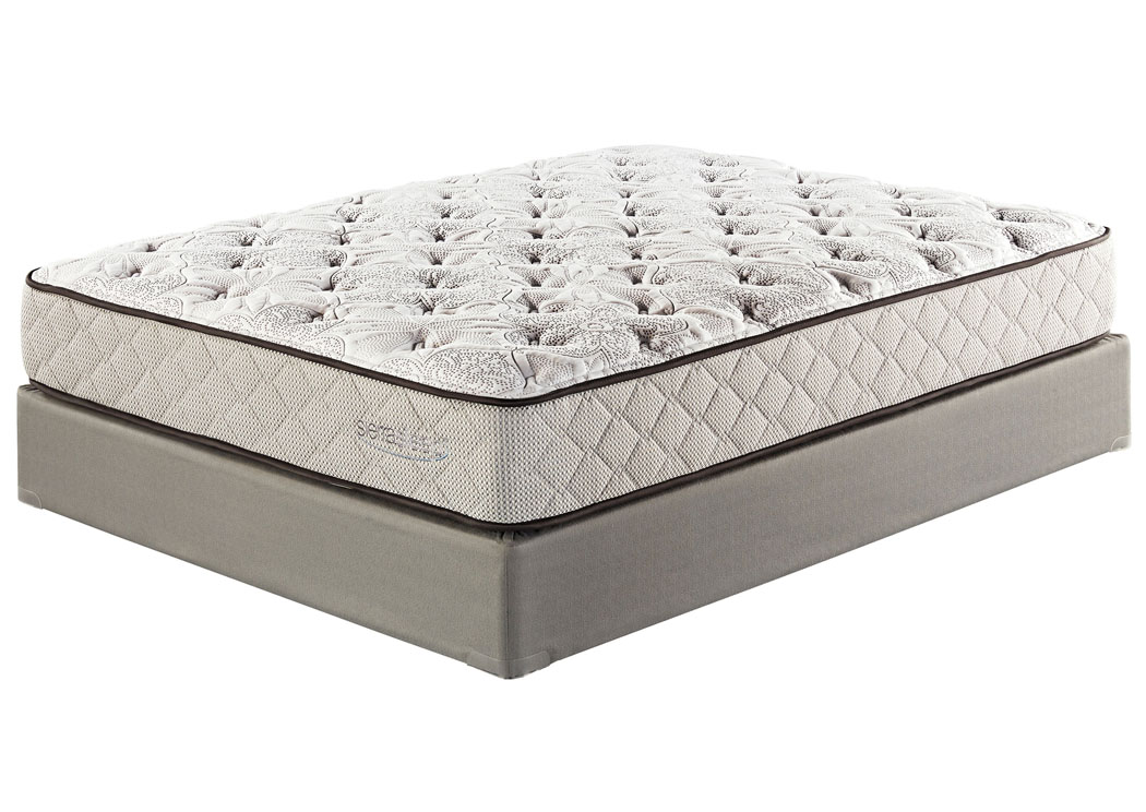 Mount Whitney Firm Twin Mattress w/ Foundation,Ashley