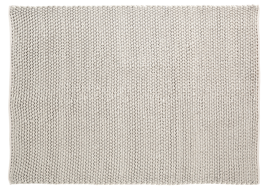 Handwoven Gray Medium Rug,Ashley