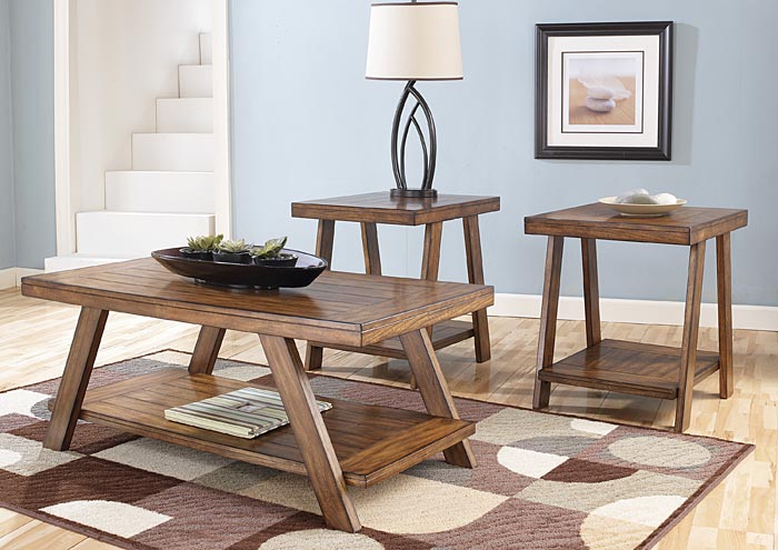 Bradley 3 Piece Occasional Table Set,Ashley