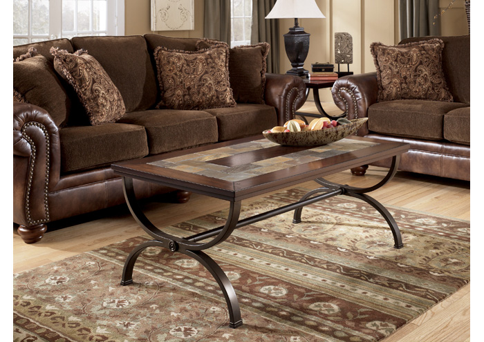 Zander Rectangular Cocktail Table,Ashley