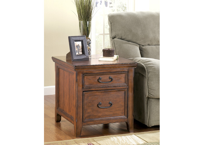Woodboro Media End Table,Ashley