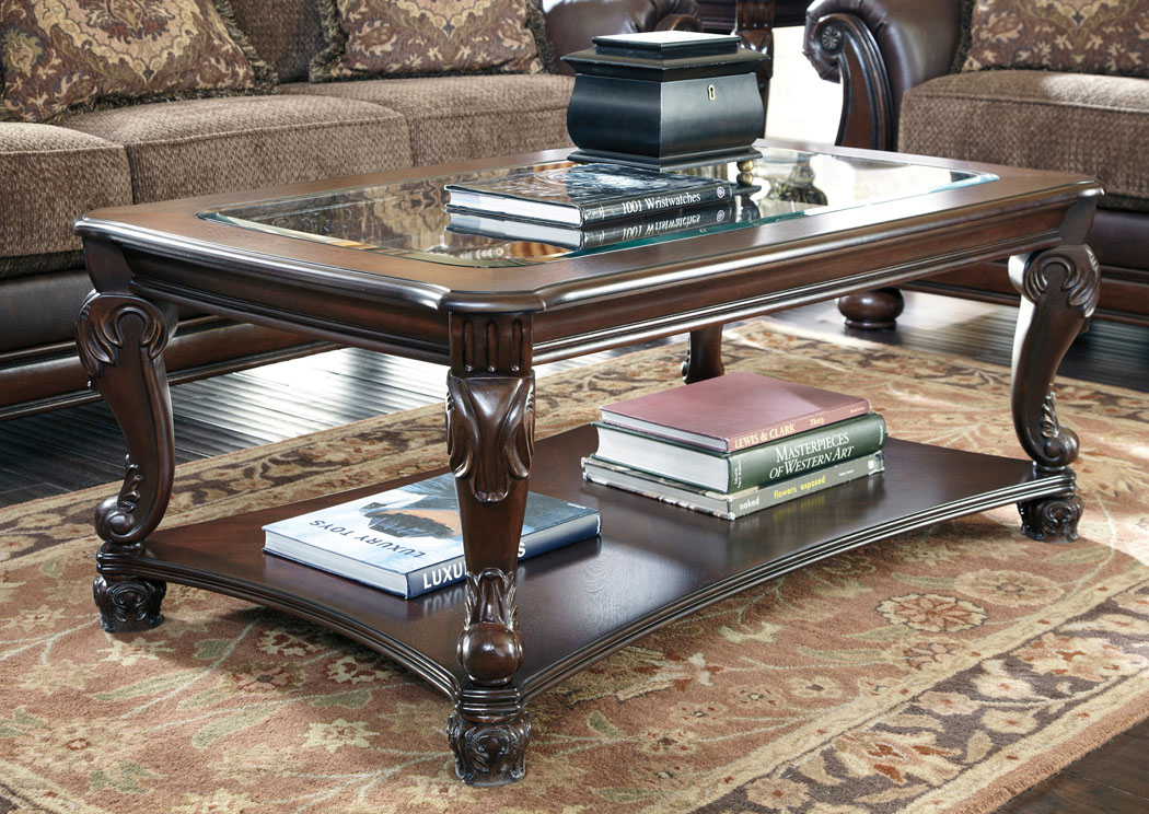 Norcastle Rectangular Cocktail Table,Ashley