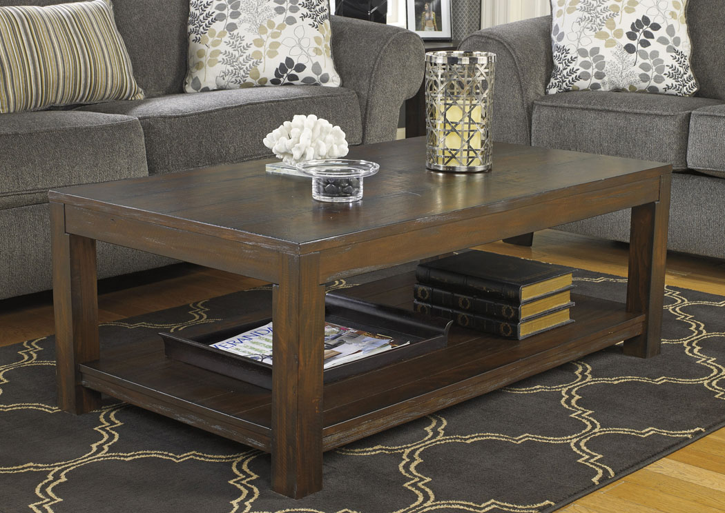 Grinlyn Rectangular Cocktail Table,Ashley