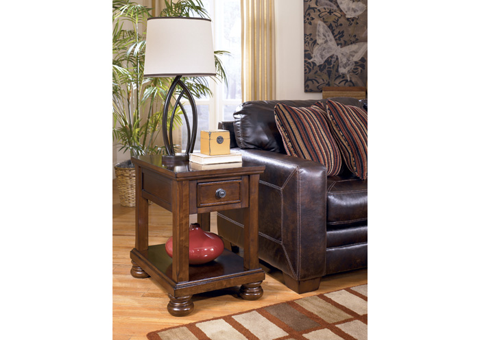Porter Chair Side End Table,Ashley
