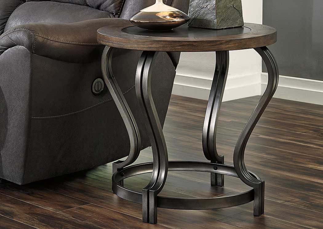 Volanta Round End Table,Ashley