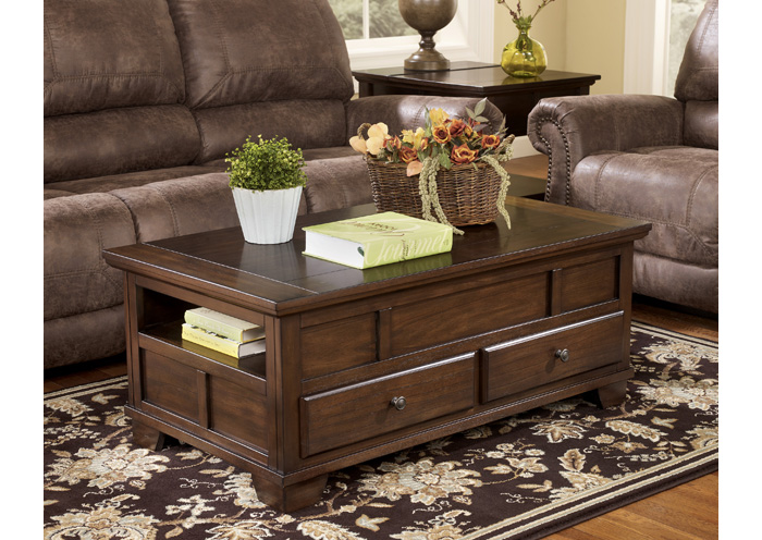 Gately Lift Top Cocktail Table,Ashley