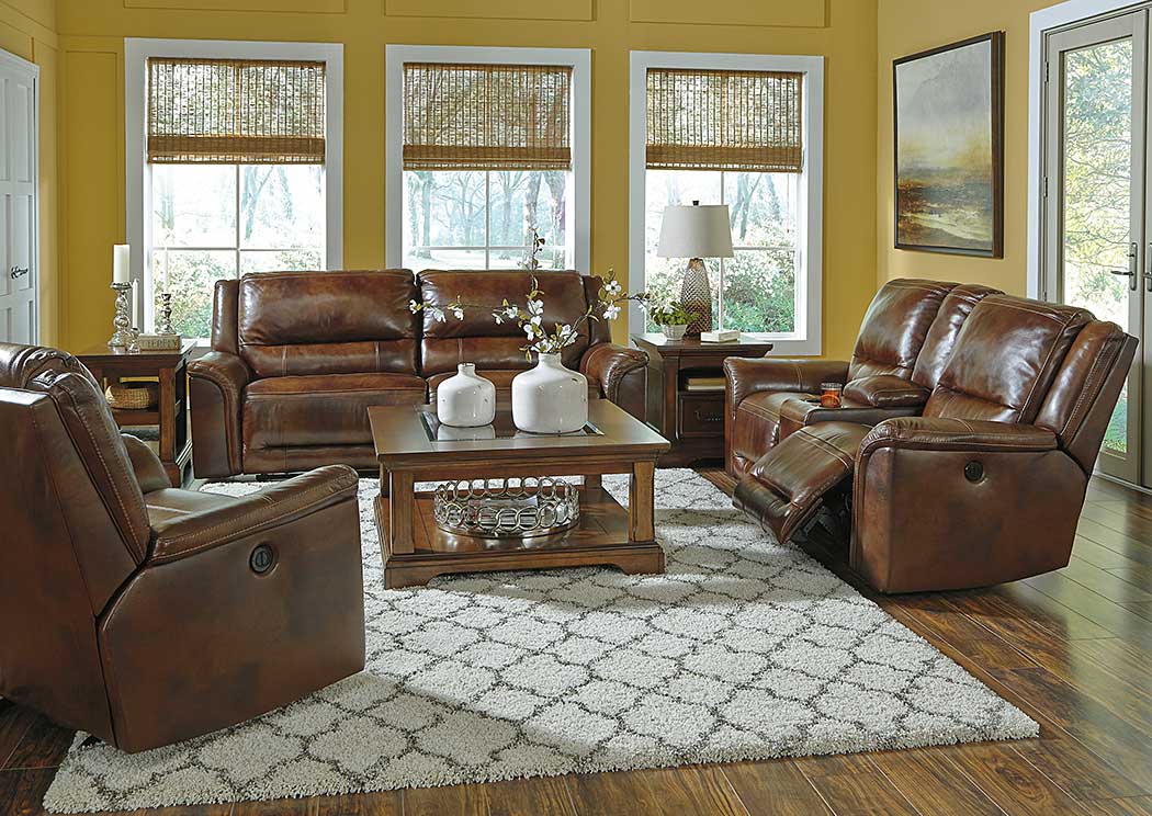 Jayron Harness Reclining Sofa, Loveseat & Rocker Recliner,Ashley