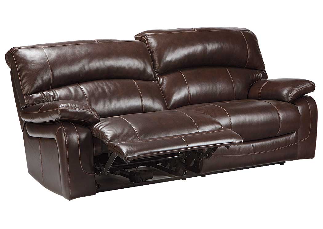 Damacio Dark Brown 2 Seat Reclining Sofa,Ashley