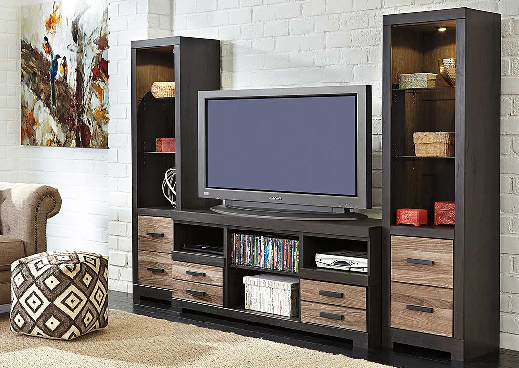 Harlinton Large TV Stand w/ Piers,Ashley