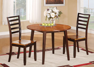 Round Table With 2 Drop Leaves,Holland House