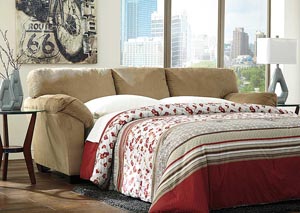 Aluria Mocha Queen Sofa Sleeper,Ashley