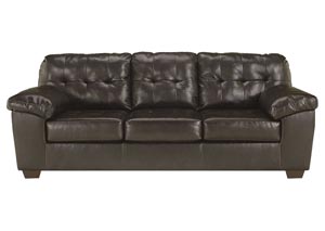 Alliston DuraBlend Chocolate Sofa,Ashley