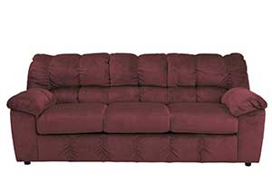 Julson Burgundy Sofa,Ashley