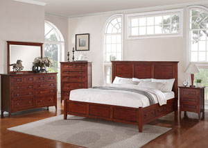 Forest Lake Queen Storage Bed,Holland House