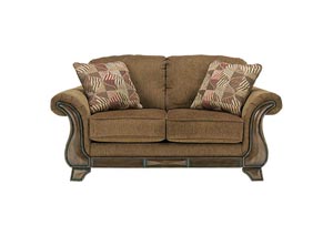 Montgomery Mocha Loveseat,Ashley