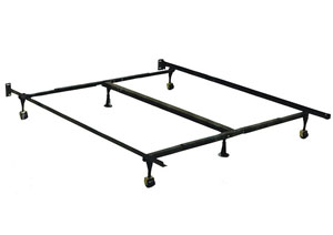 Queen Metal Bed Frame w/ Center Support,Global Trading