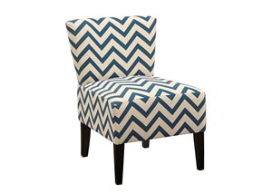 Ravity Blue Accent Chair,Ashley