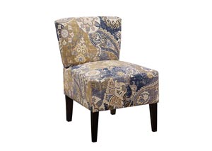 Ravity Denim Accent Chair,Ashley
