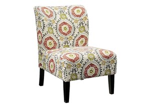 Honnally Floral Accent Chair,Ashley