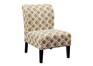 Honnally Gunmetal Accent Chair,Ashley