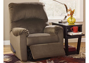 McFarin Umber Swivel Glider Recliner,Ashley